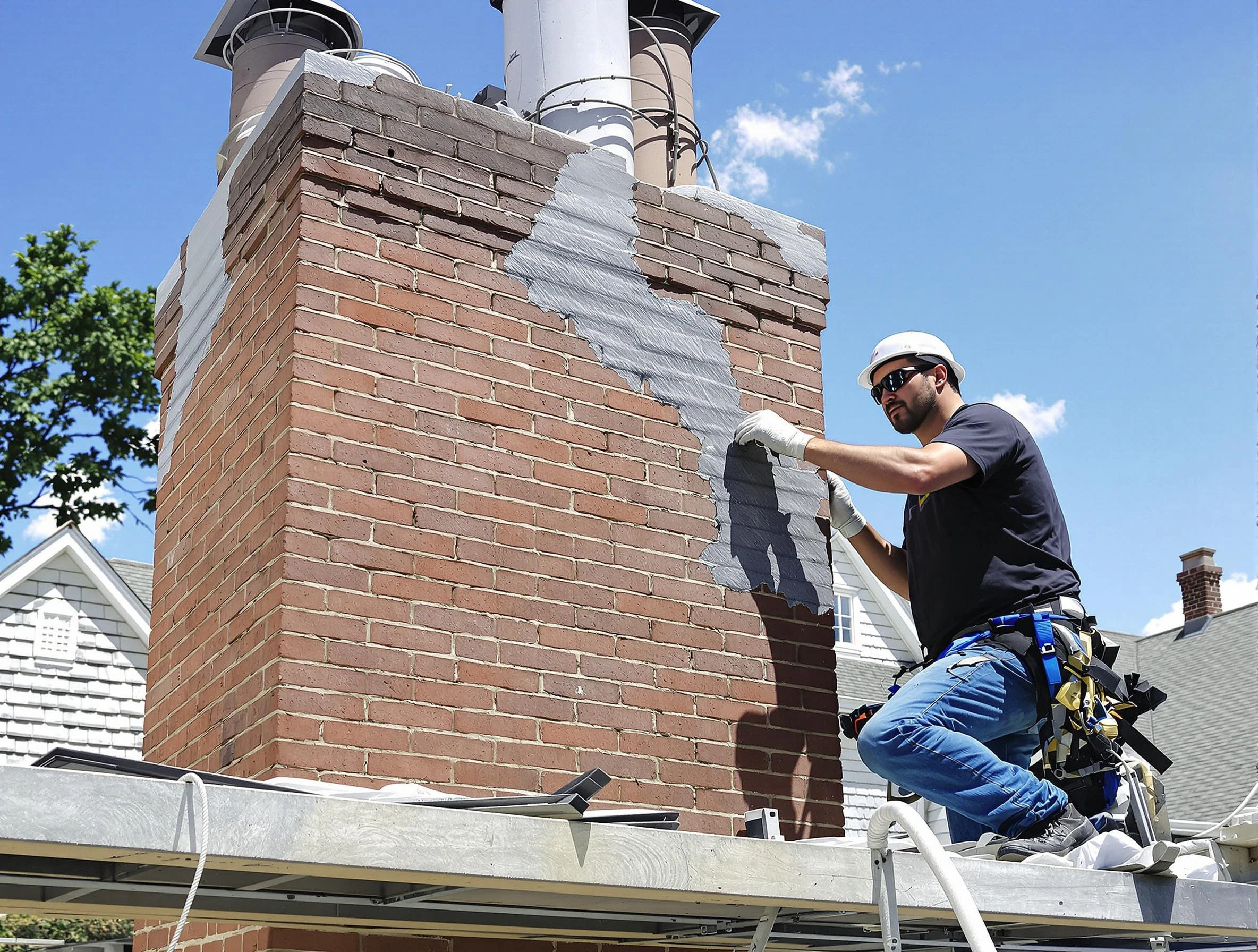 Chimney Restoration in Milton